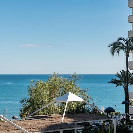 Seaview Beachfront Studio With Aqua Park & Balcony Benalmádena Εξωτερικό φωτογραφία