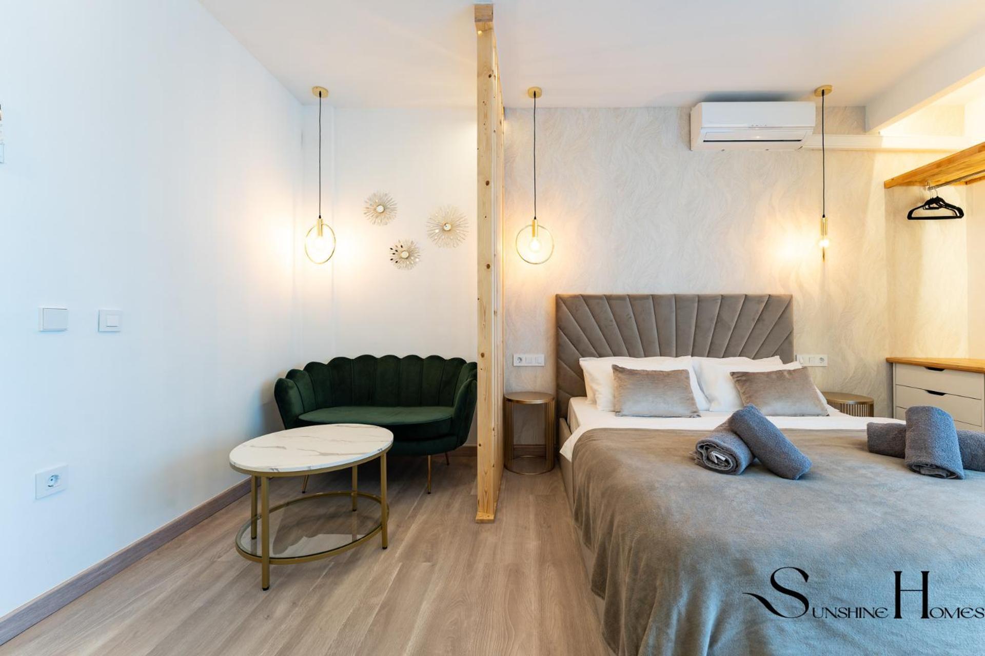 Seaview Beachfront Studio With Aqua Park & Balcony Benalmádena Εξωτερικό φωτογραφία
